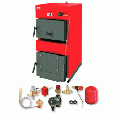 Caldeira a Lenha 30Kw com Kit Instalação